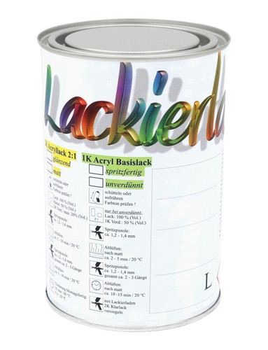 Acryl autolack nach formel - acryl,
