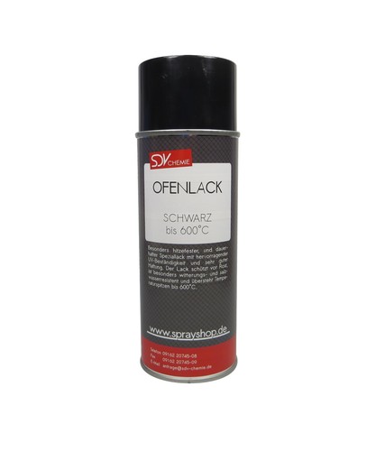 Ofenlack spray schwarz x - spray, 1