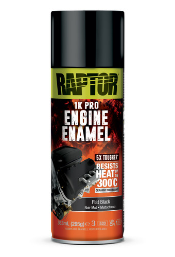 Raptor engine enamel - enamel, flat